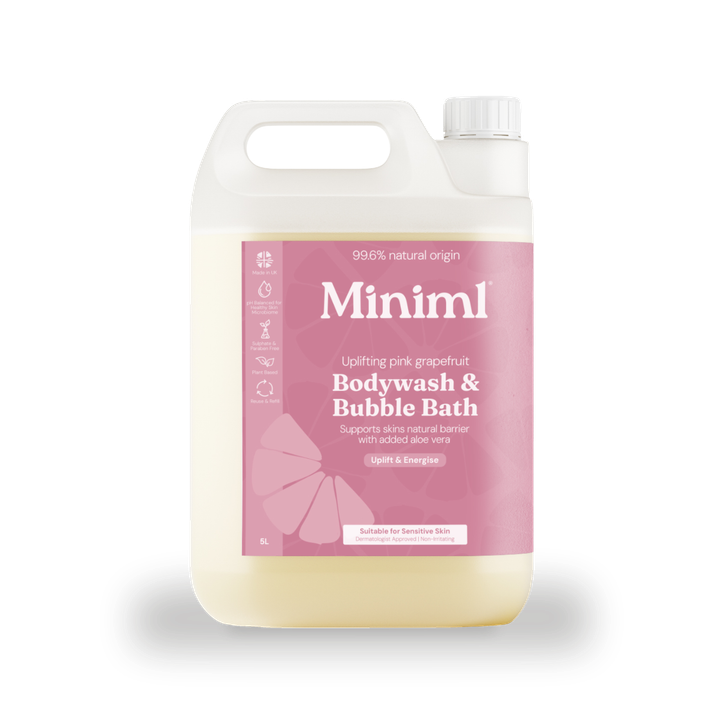 Body Wash & Bubble Bath Uplifting Pink Grapefruit 5L Refill