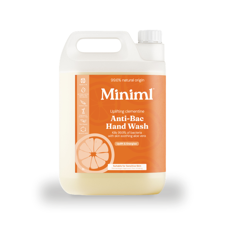Anti-Bac Hand Wash Uplifting Clementine 5L Refill