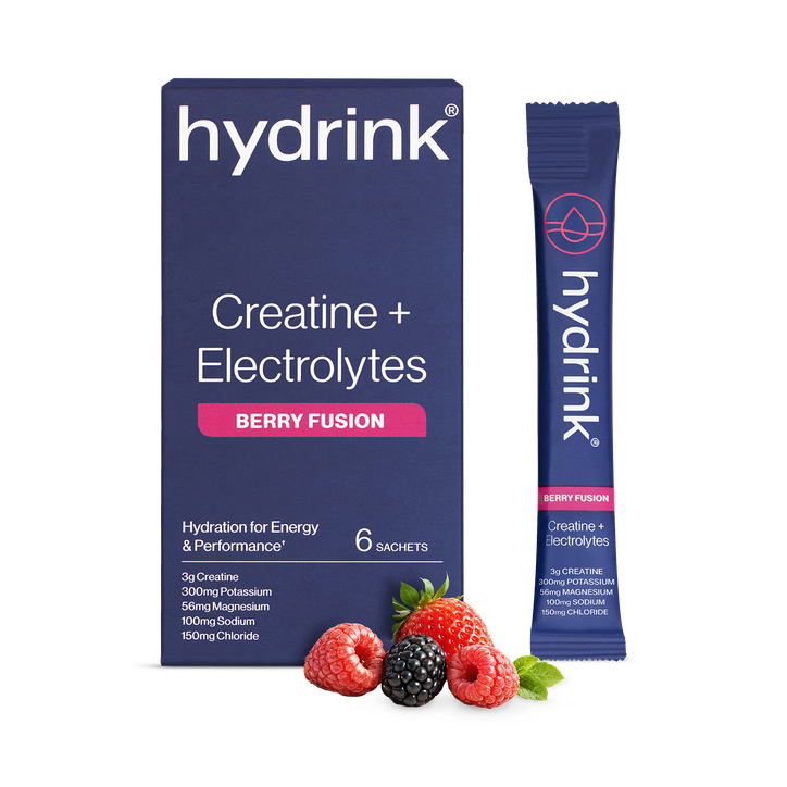 Hydrink Creatine & Electrolytes Berry Fusion - 6 sachets