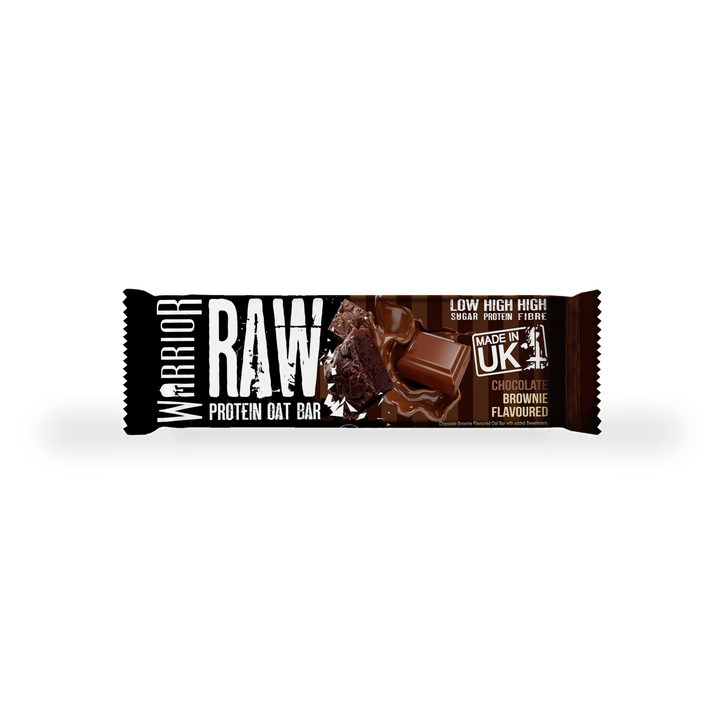 Warrior Raw Flapjack  Chocolate Brownie 12 x 75G