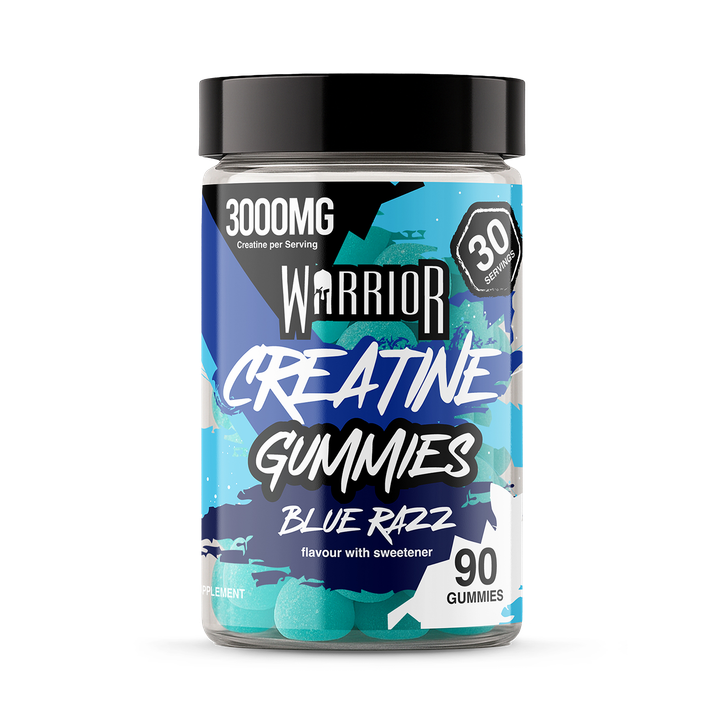 Warrior Creatine Gummies BLUE RAZZ 90 Gummies