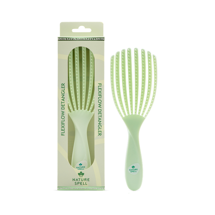 Nature Spell Nature Spell Nature Spell Flexiflow Hair Brush Green