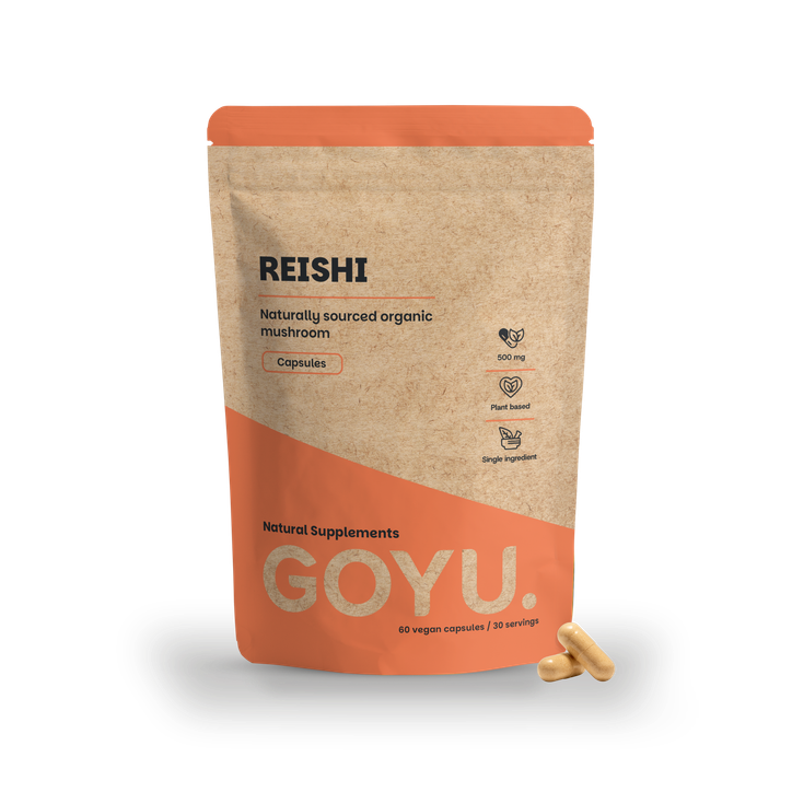 Cupplement Reishi 500mg Organic - 60 Capsules