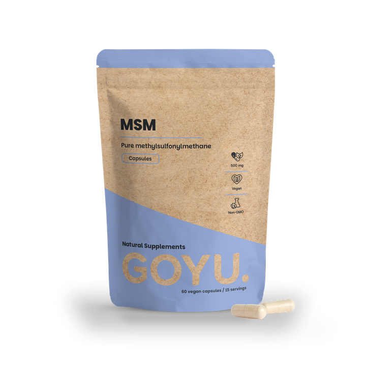 GOYU MSM Capsules 500mg - 60 Capsules