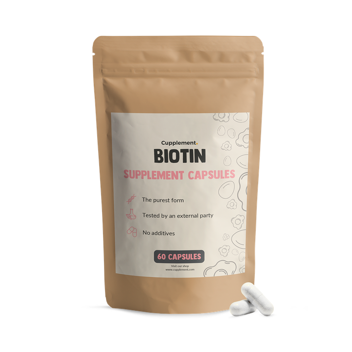 Cupplement Biotin (Vitamin B8) 10000mcg - 60 Capsules