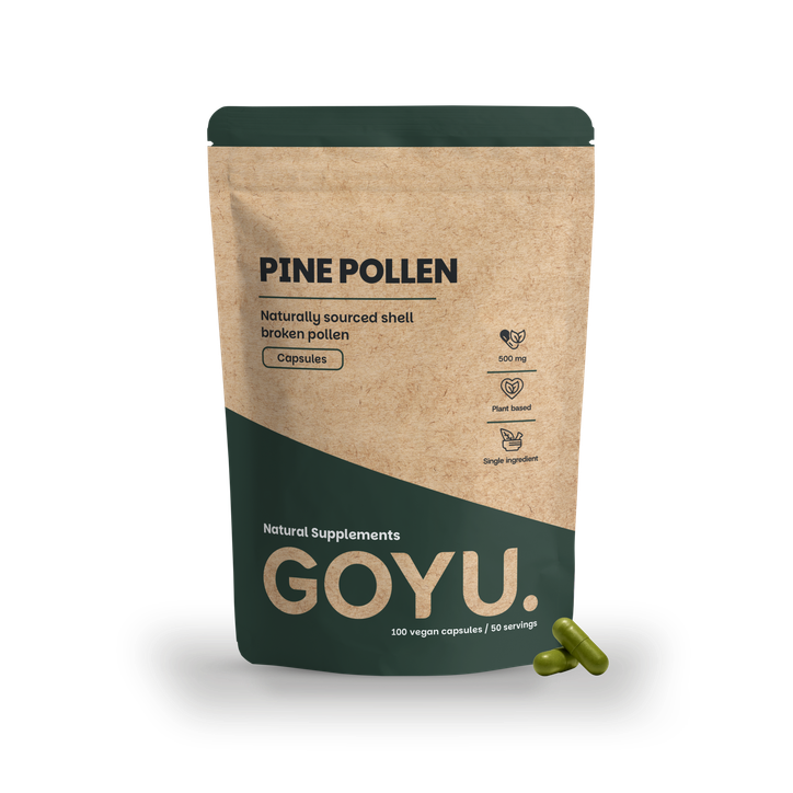 GOYU Pine Pollen Capsules 500mg - 100 Capsules