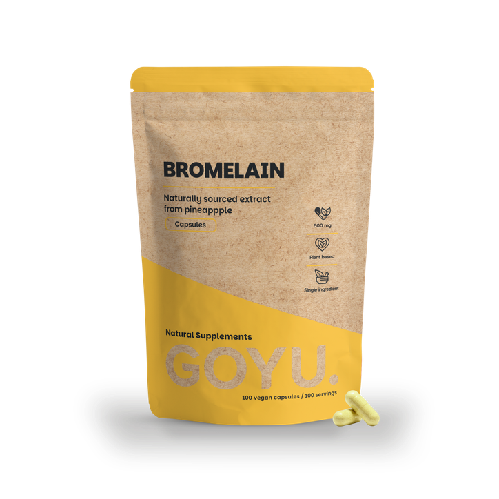 GOYU Bromelain Capsules 500mg - 100 Capsules