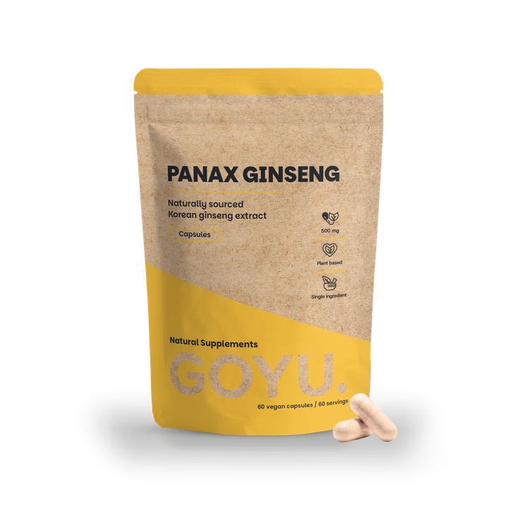 GOYU Panax Ginseng Extract Capsules 500mg - 60 Capsules