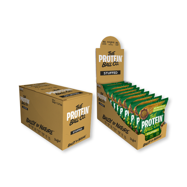 The Protein Ball Co - PISTACHIO & CHOCOLATE - STUFFED 36g