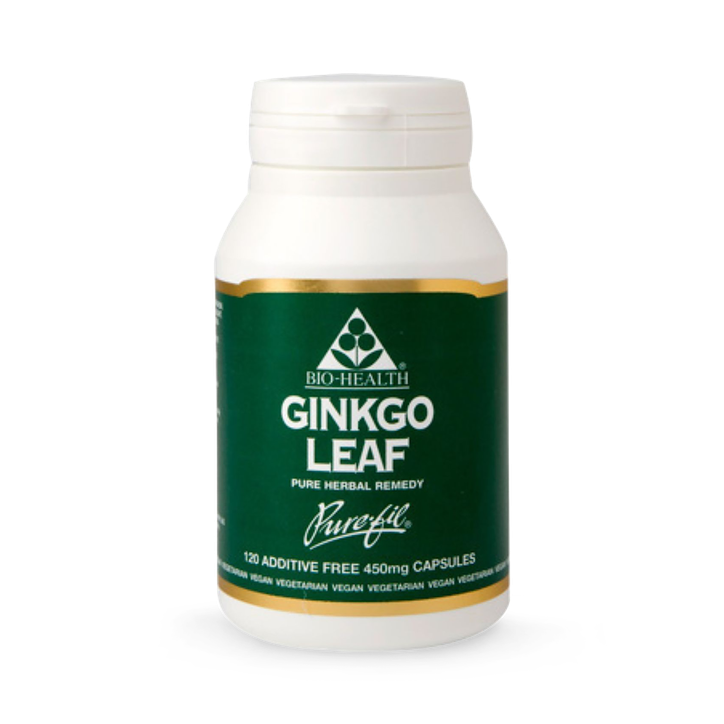 Bio-Health Ginkgo Leaf Food Supplement 120 Capsules