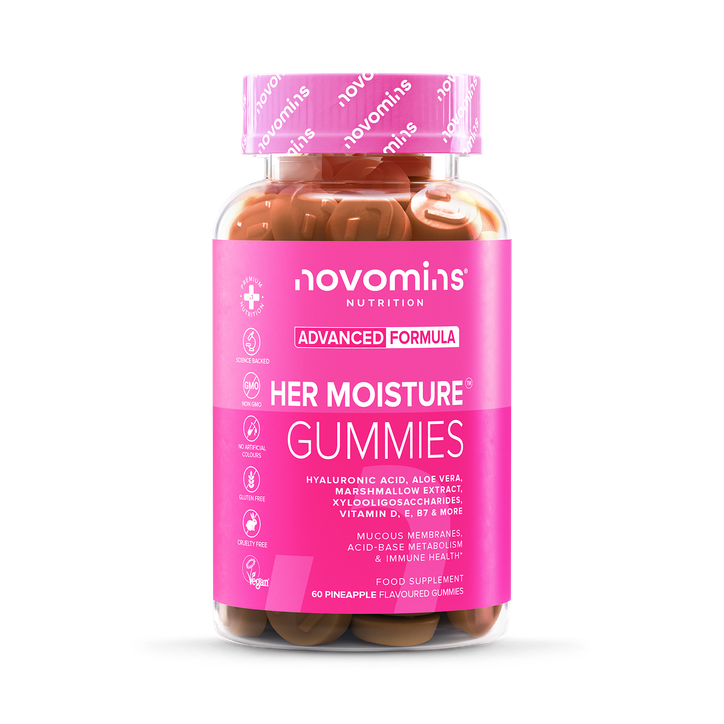 Novomins Her Moisture Pineapple 60 Gummies