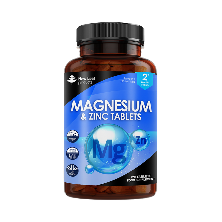Magnesium & Zinc Tablets 120 Tablets