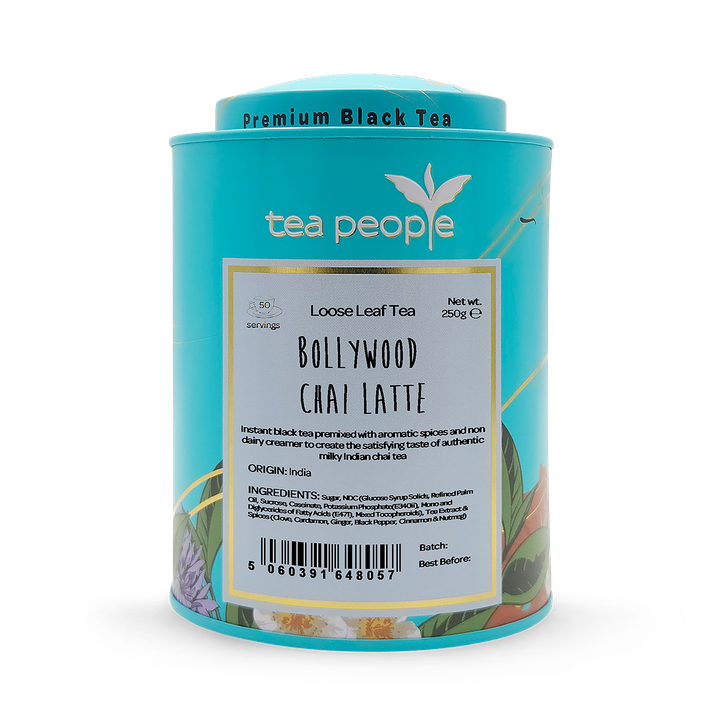 Tea People Bollywood Chai Latte - Powdered Pre-mix - 250g Tin Caddy