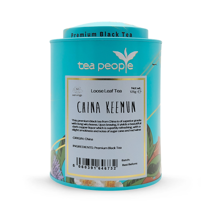 Tea People China Keemun - Loose Leaf Black Tea - 125g Tin Caddy