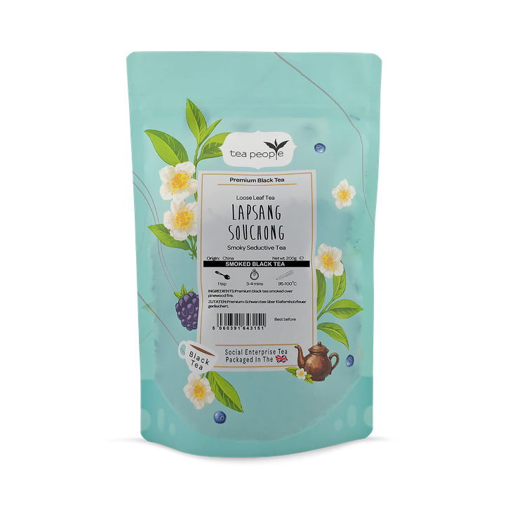 Tea People Lapsang Souchong - Loose Leaf Black Tea -  200g Refill Pack