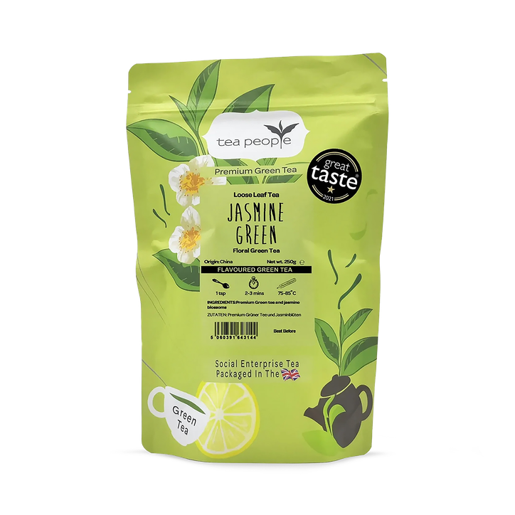 Tea People Jasmine Green - Loose Leaf Green Tea - 200g Refill Pack