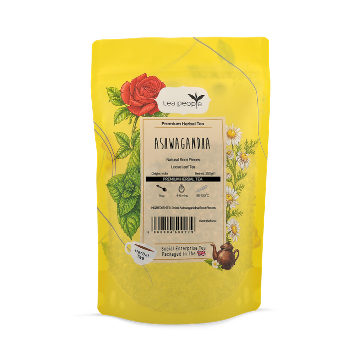 Tea People Ashwagandha - Loose Leaf Herbal Tea - 250g Refill Pack