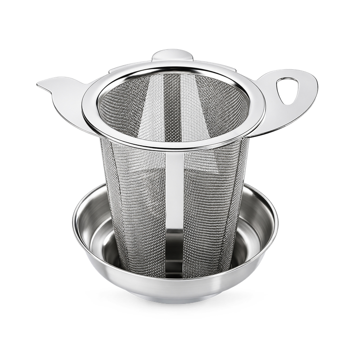 Stainless Steel Mug Infuser with Drip Tray