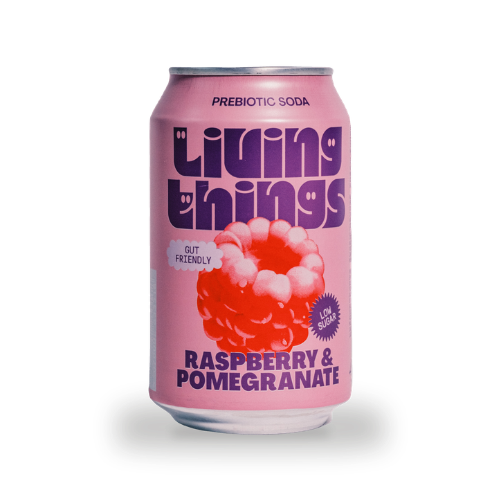 Living Things Raspberry & Pomegranate 4x330ml