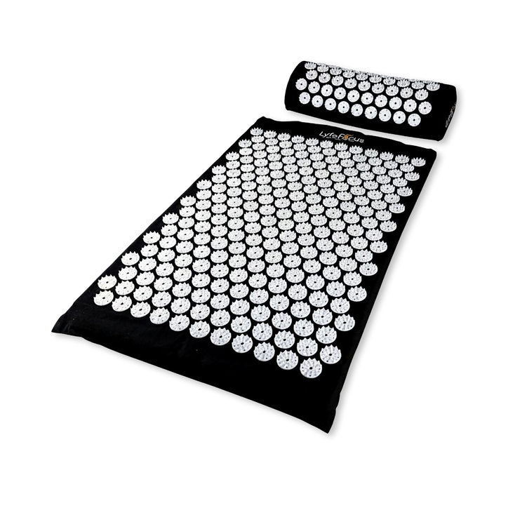 LyfeFocus Acupressure Mat & Pillow White