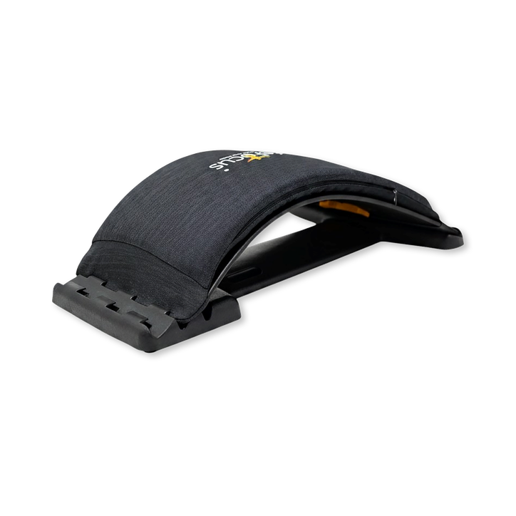 LyfeFocus Back Stretcher With Memory Foam Black