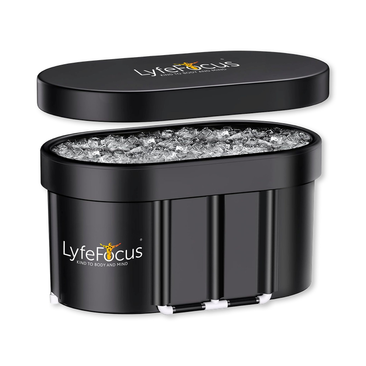 LyfeFocus Ice Bath 120cm Black Top