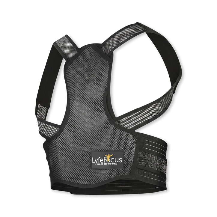 LyfeFocus Posture Corrector Black Medium