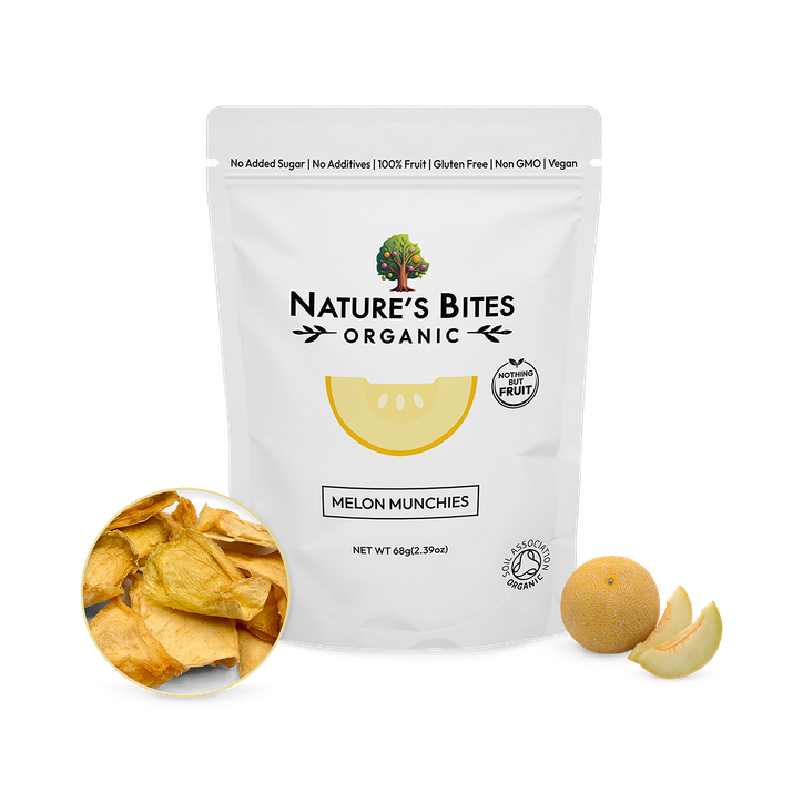 Nature's Bites Organic Melon Munchies 68g