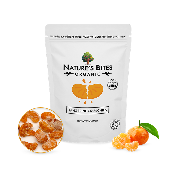 Nature's Bites Organic Tangerine Crunchies 37g