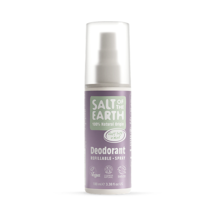 Clary Sage & Mint Natural Deodorant Spray