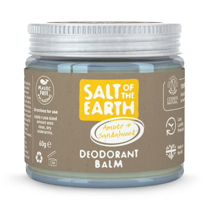 Amber & Sandalwood Natural Deodorant Balm