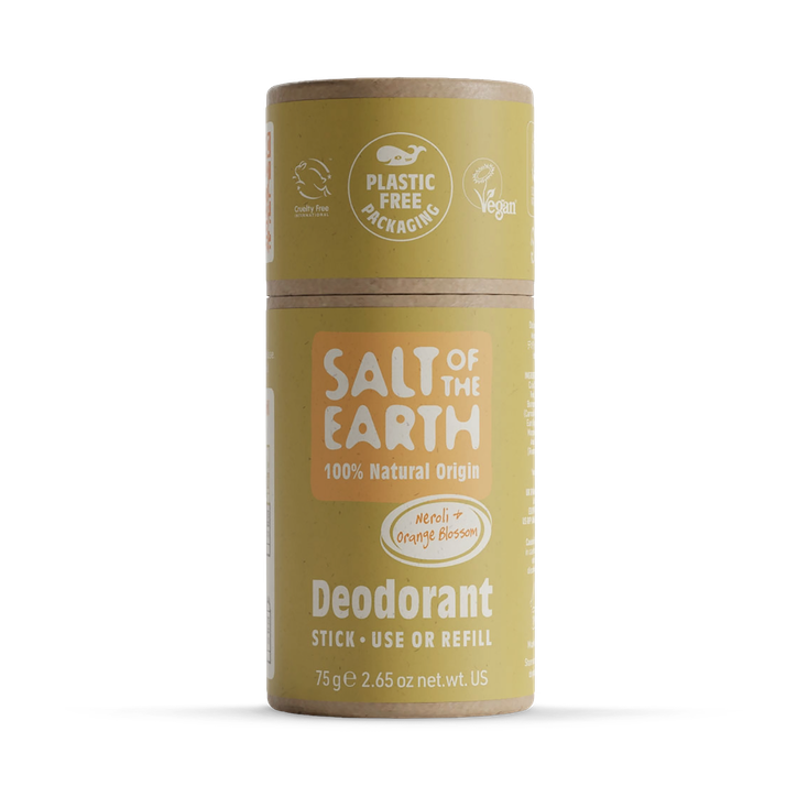 Neroli & Orange Blossom Natural Deodorant Stick - Use or Refill