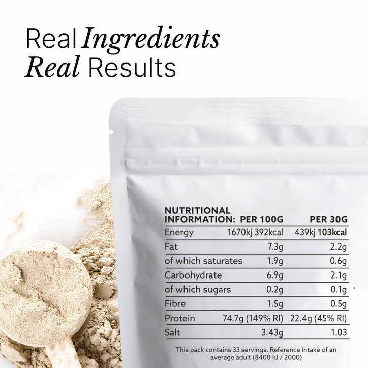 EXALT MADAGASCAN VANILLA VEGAN PROTEIN POWDER 1kg image 5