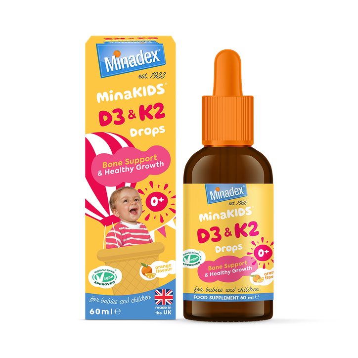 MinaKIDS D3 & K2 drops 60ml