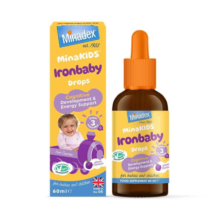 MinaKIDS Ironbaby Drops 60ml