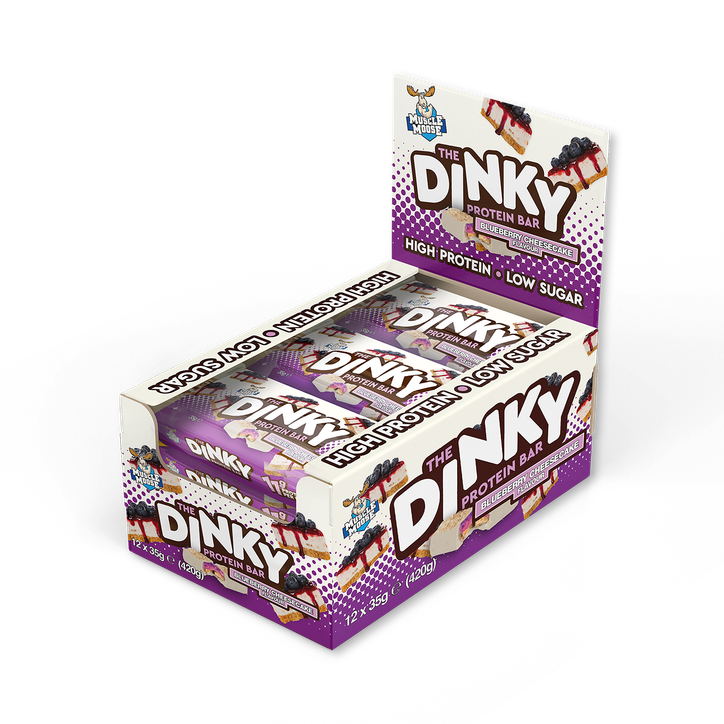 Dinky Protein Bar - Blueberry Cheesecake 12 x 35g