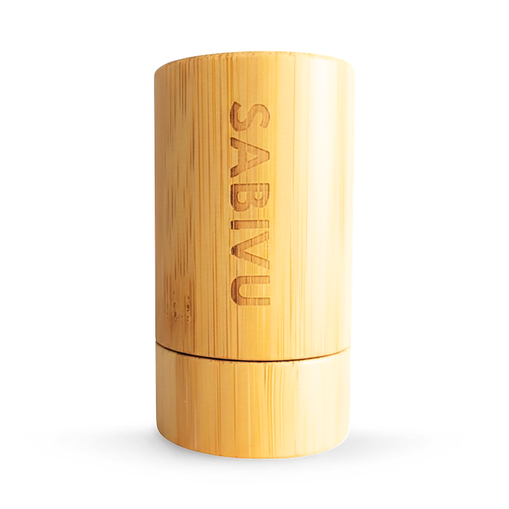 Sabivu, Mineral Crystal Deodorant In Bamboo, Fragrance Free, 60g