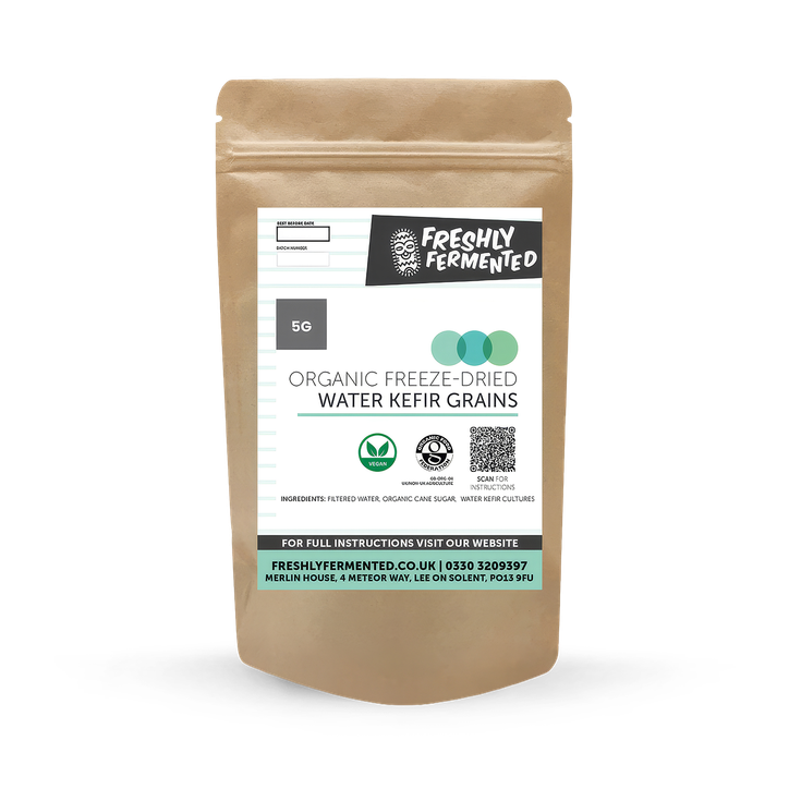 Freshly Fermented - Organic Freeze Dried Water Kefir Grains