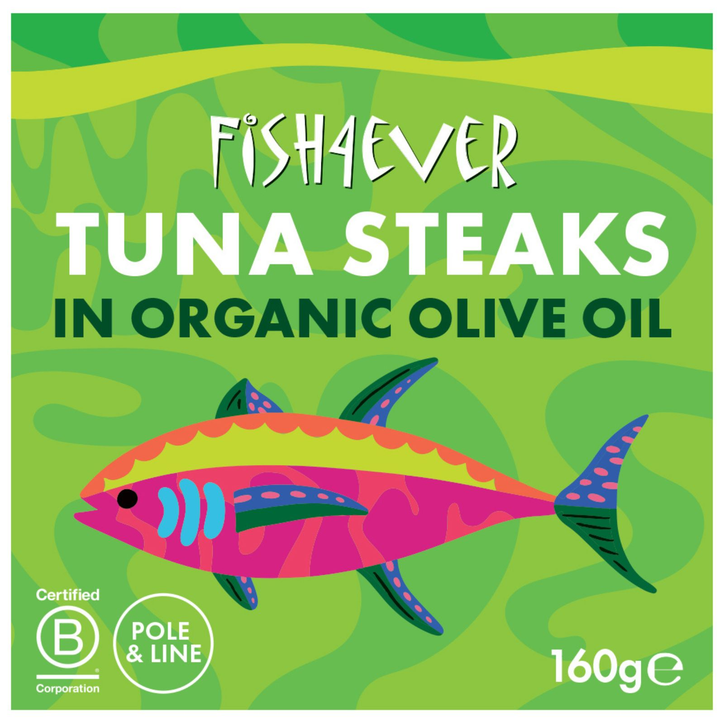 Fish4ever Azores Skipjack Tuna Steaks in Olive Oil 160g