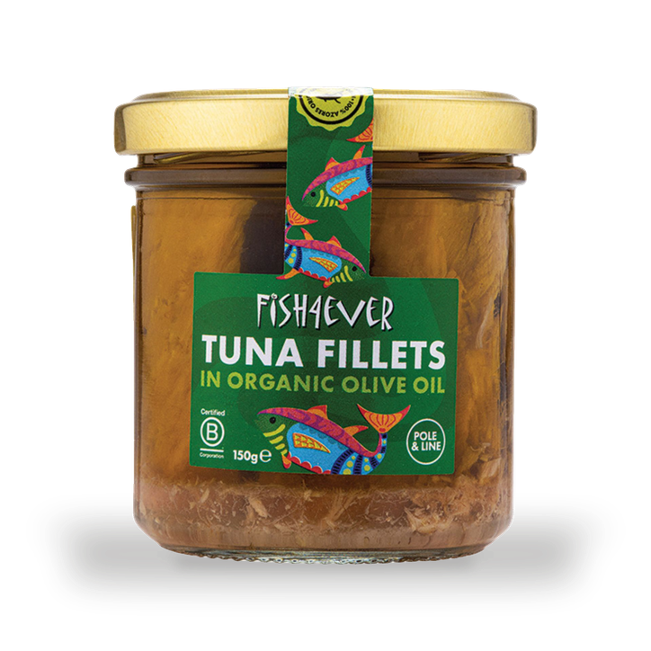 Fish4ever Azores Tuna Fillets in Organic Olive Oil 150g