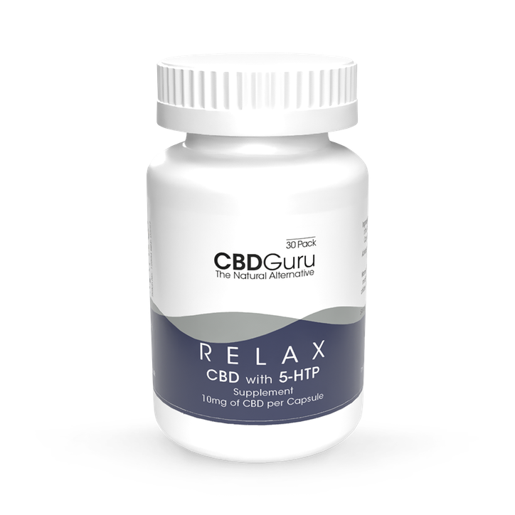 CBD Guru Relax Capsules - 10mg - 30 pack