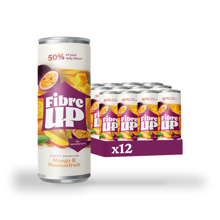 Fibre UP Mango & Passionfruit Soft Drink 12 x 250ml