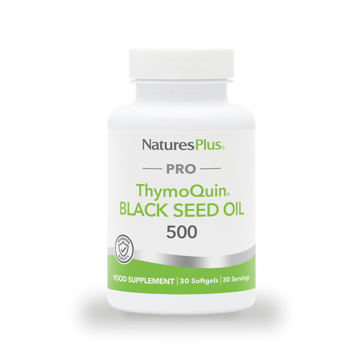 NaturesPlus PRO ThymoQuin Black Seed Oil vegan softgels