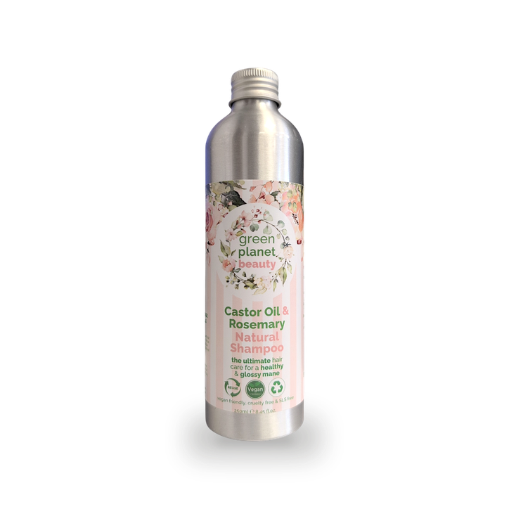 Castor Oil & Rosemary Natural  Shampoo 250ml