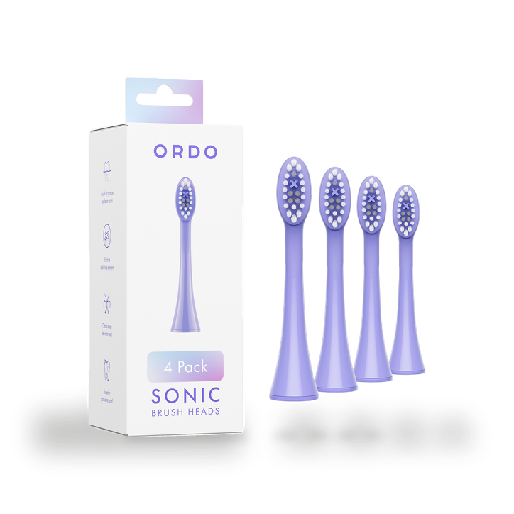 Sonic Brush Heads Pearl Violet x 4