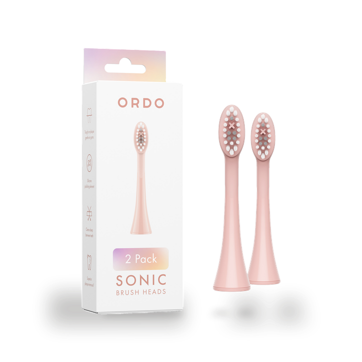 Sonic Brush Heads Rose Gold x 2