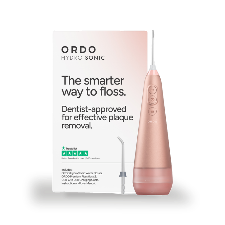 Hydro Sonic Water Flosser Rose Gold