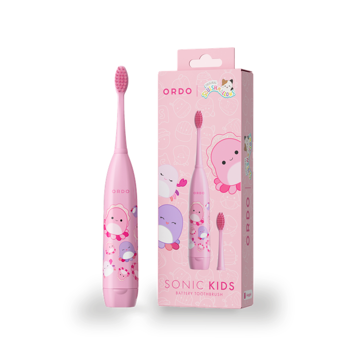 Squishmallows Sonic Kids Battery Toothbrush - Auggie