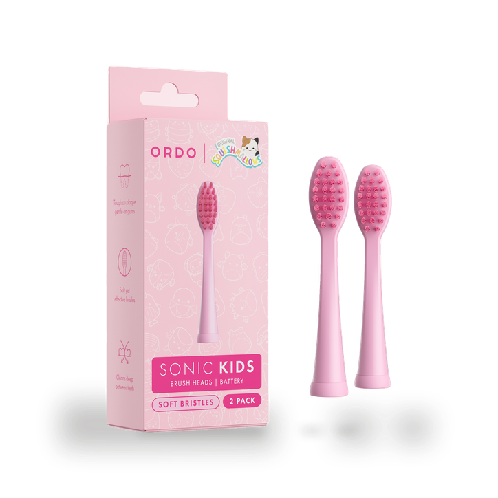 Squishmallows Battery Brush Heads - Auggie x 2