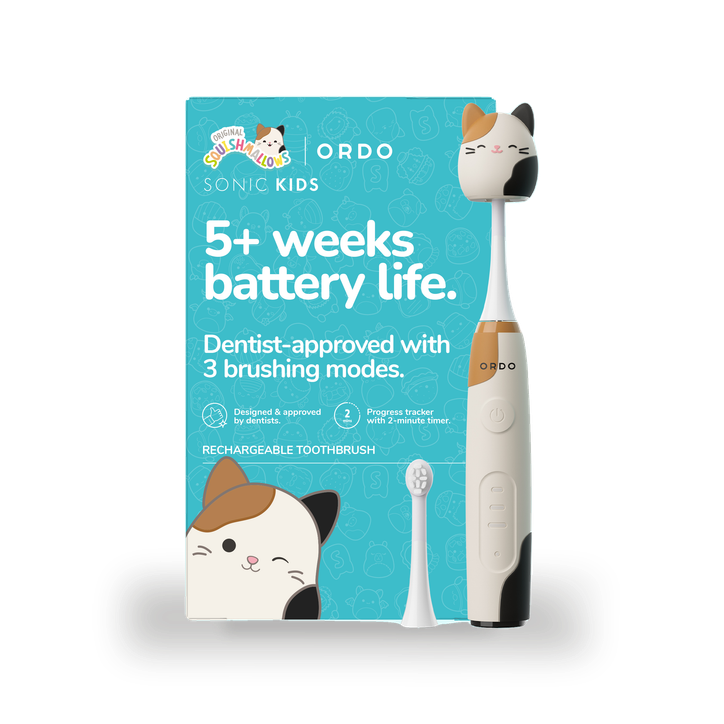 Squishmallows Sonic Kids Rechargeable Toothbrush - Cam
